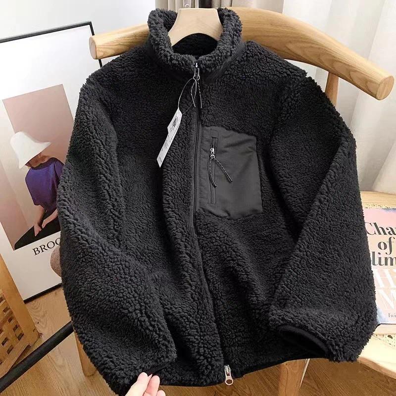 CELANDINE™ - Bequeme, langärmlige Plüsch-Winterjacke mit Reißverschluss