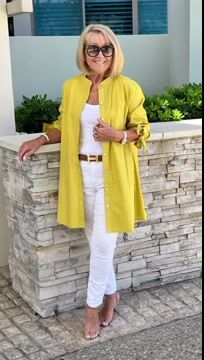 CÉLINA™ - Edle Long-Hemdjacke