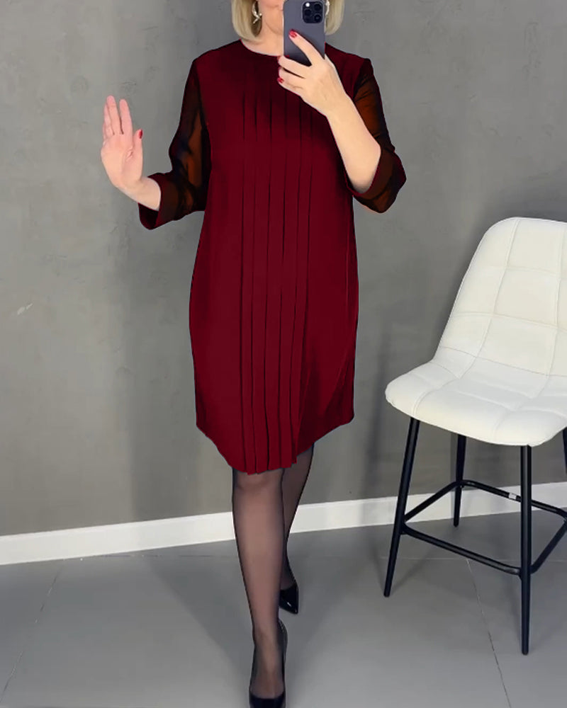MARGOT™ - Elegantes Plisseekleid