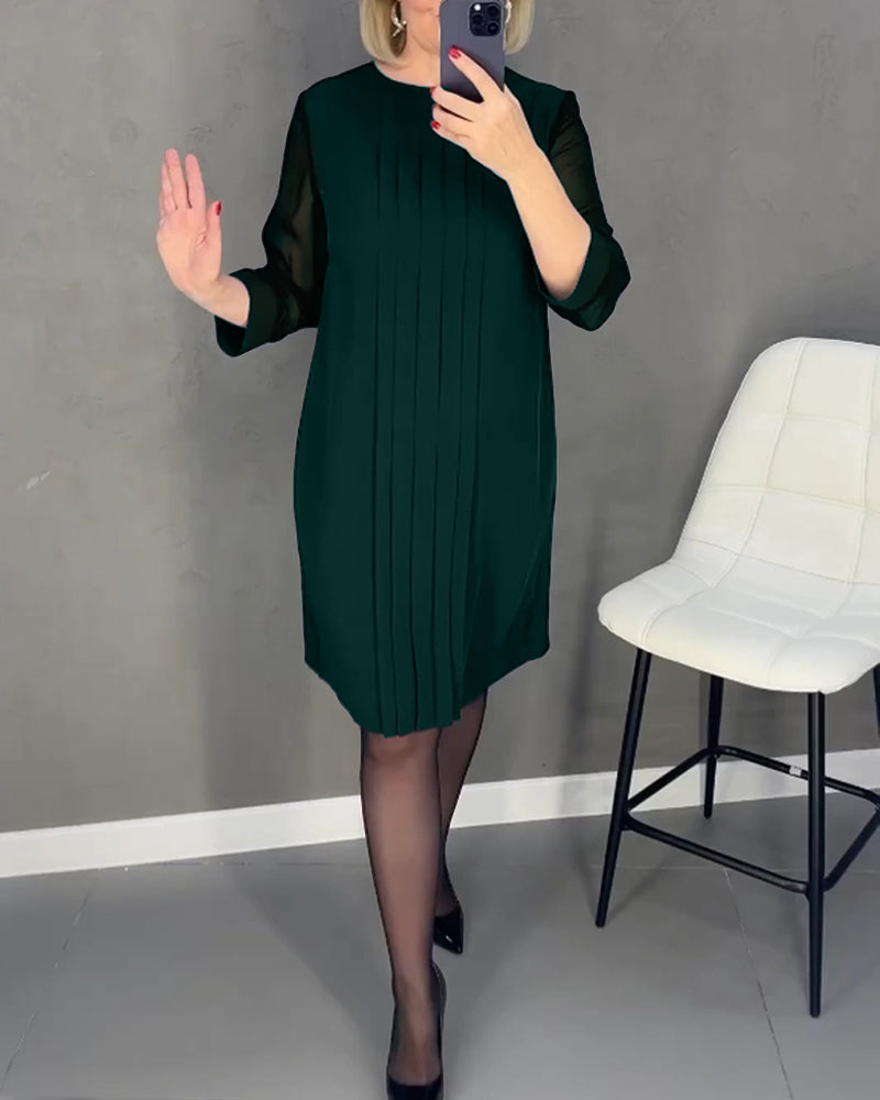 MARGOT™ - Elegantes Plisseekleid