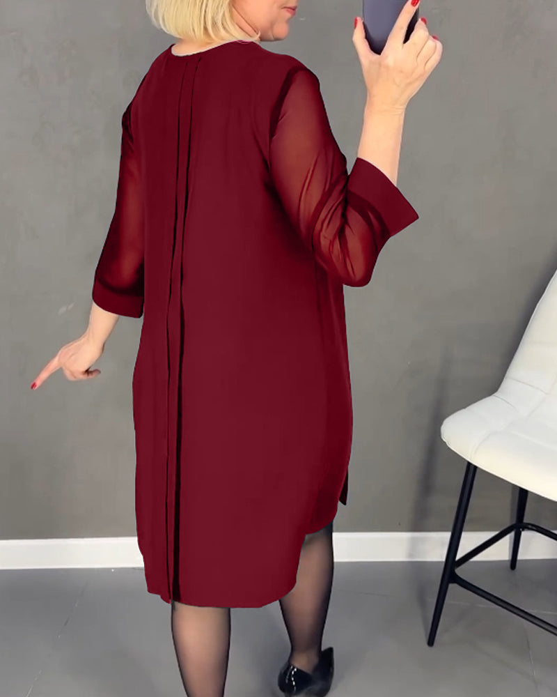 MARGOT™ - Elegantes Plisseekleid