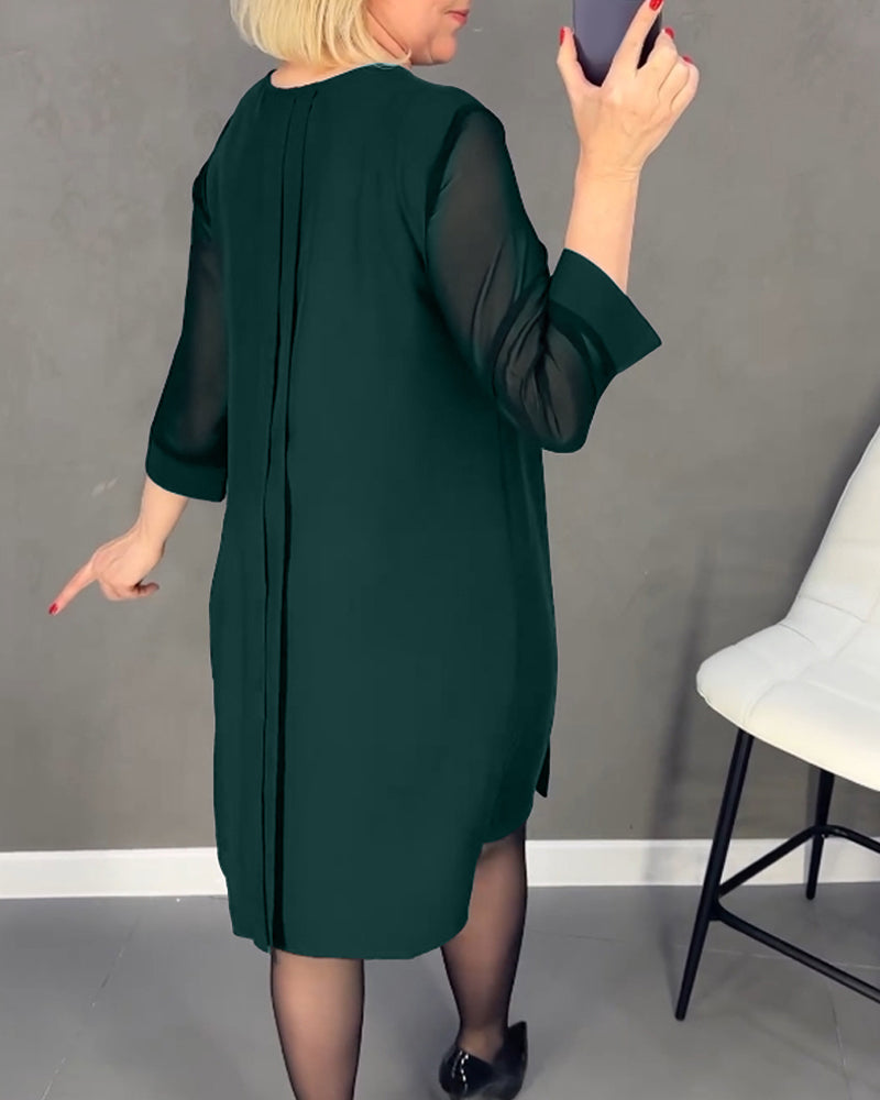 MARGOT™ - Elegantes Plisseekleid