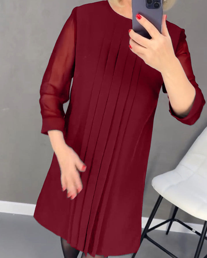 MARGOT™ - Elegantes Plisseekleid