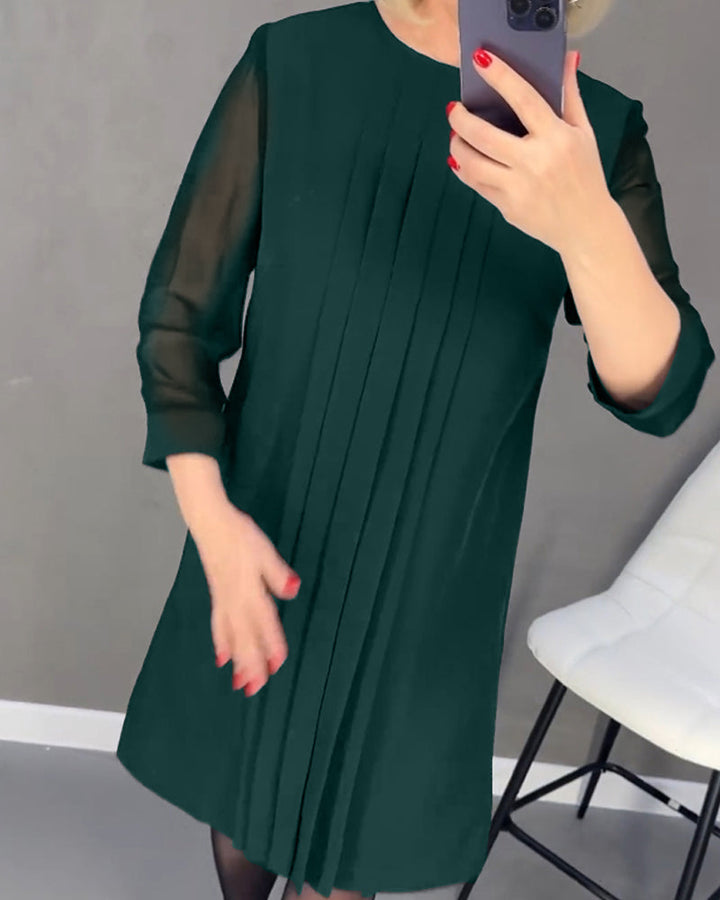 MARGOT™ - Elegantes Plisseekleid