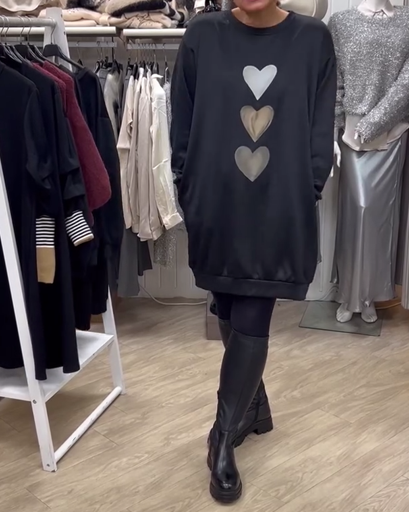 BRIANA™ – Lässiges Sweatshirt-Kleid