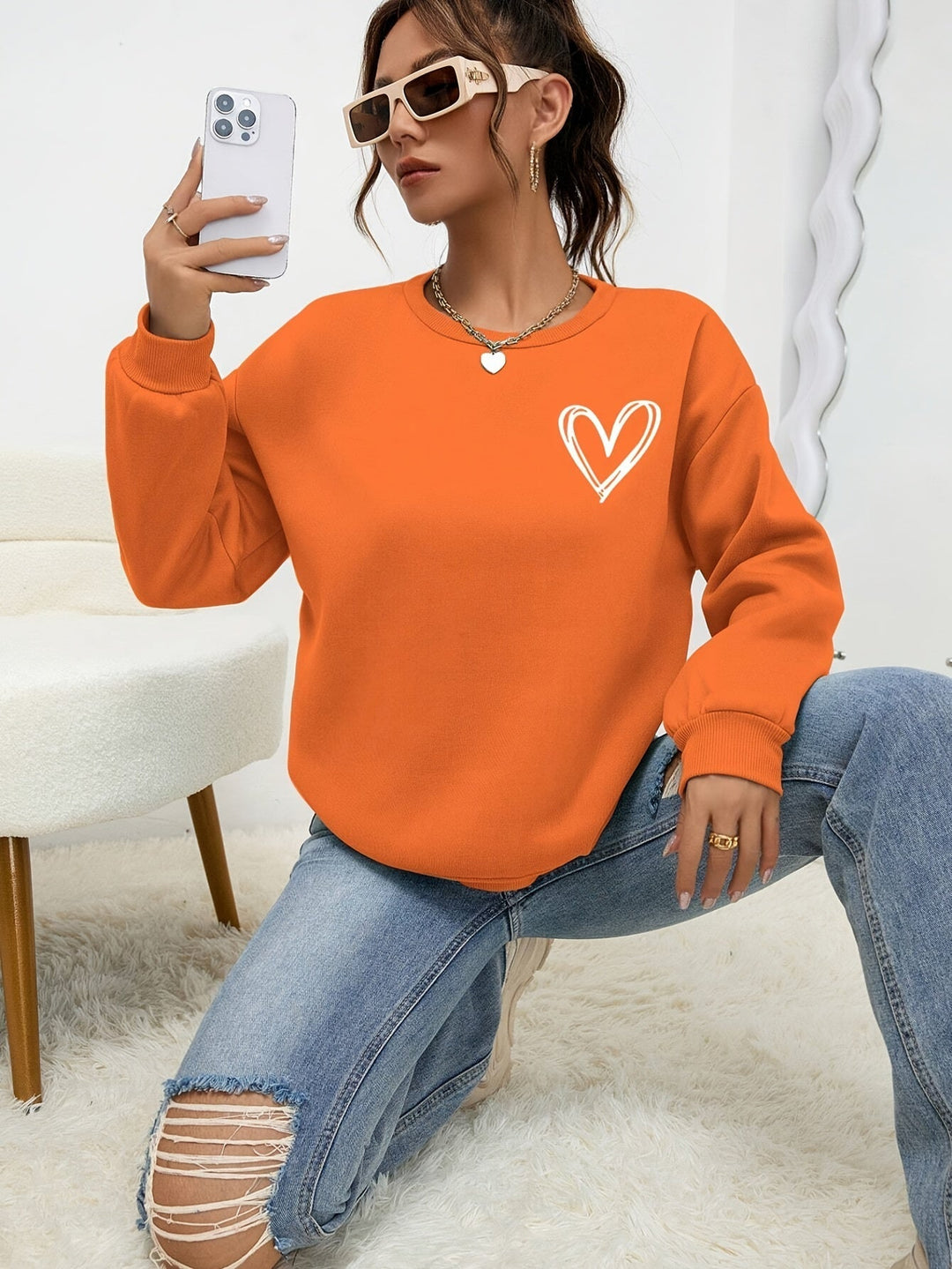 AUDRÉE™ – Minimalistisches gemütliches Sweatshirt