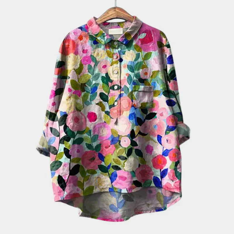 TALLIE™ – Entspannte bedruckte Bluse