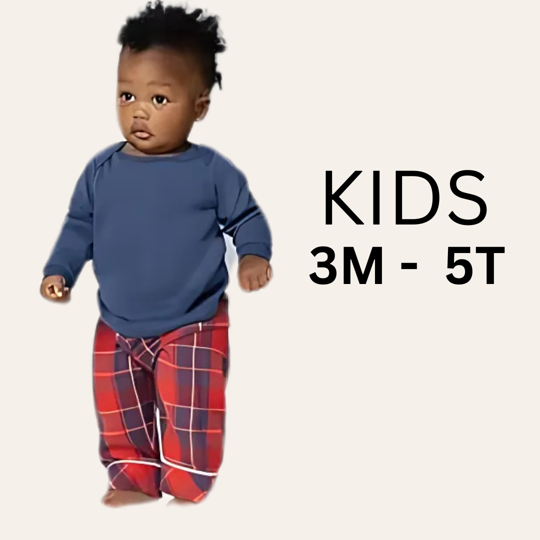 HARMONY™ - Familien-Plaid-Partnerlook-Set