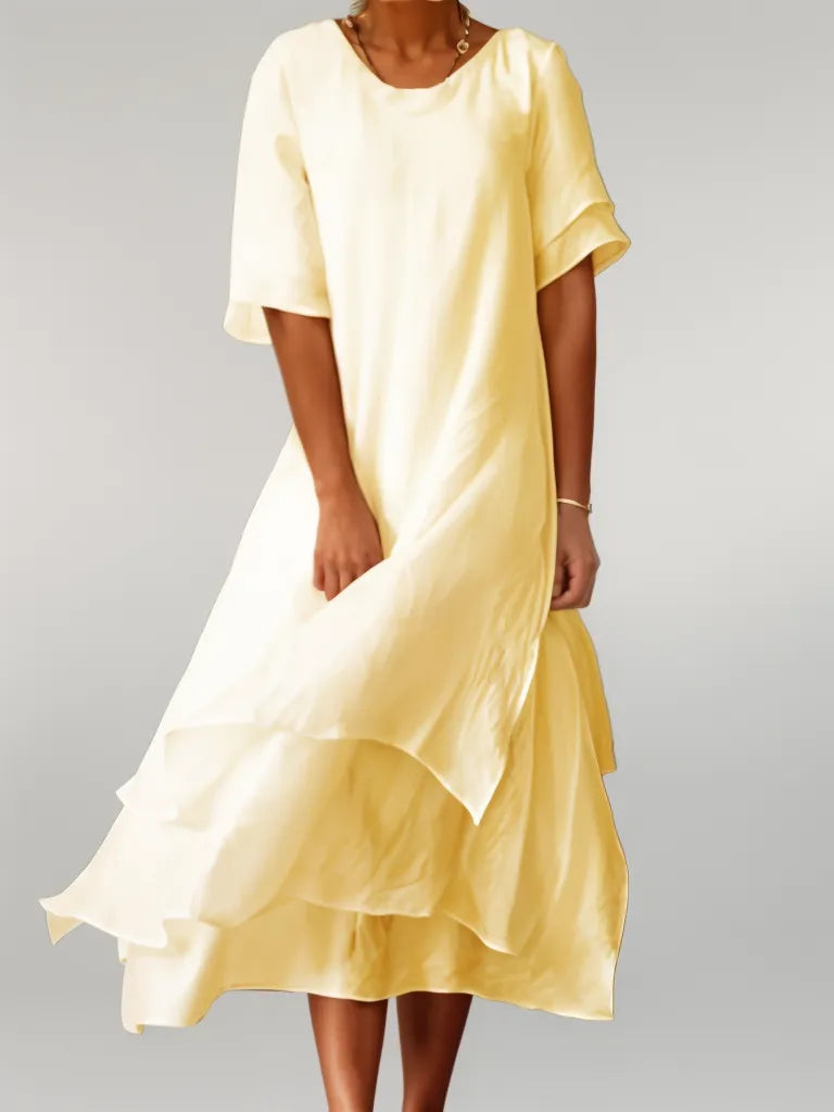 AVALYN™ – Langes Kleid in lässiger Eleganz