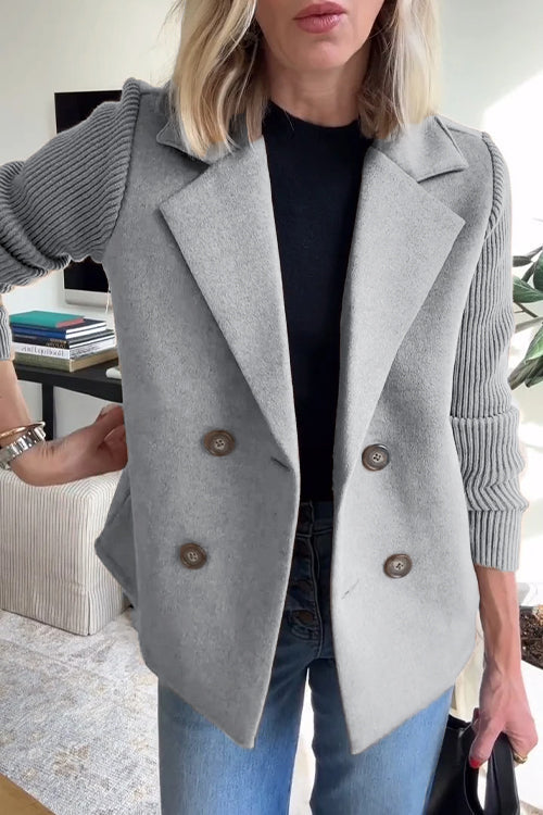 SORELLE™ – Eleganter Blazer mit Strickärmeln