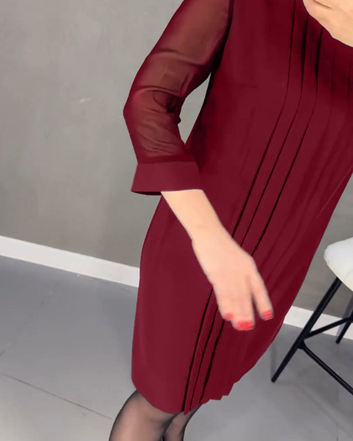 MARGOT™ - Elegantes Plisseekleid