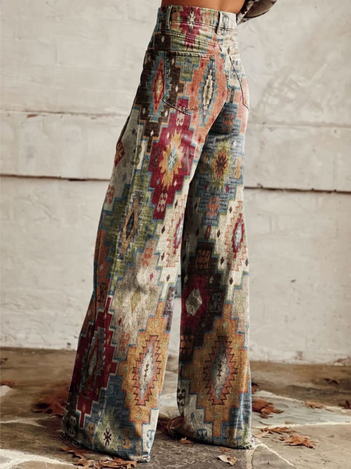 SIENNA™ – Vintage Boho Weite Hose