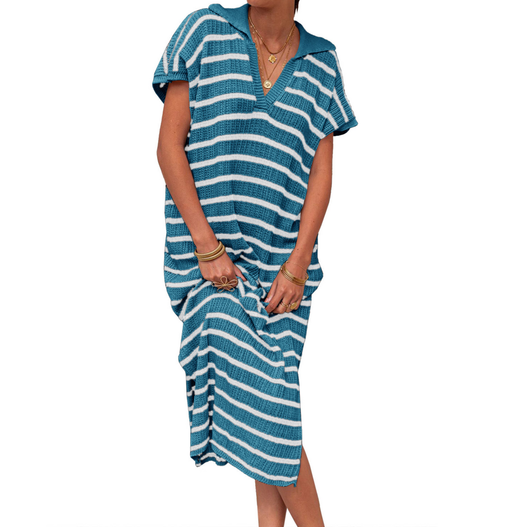 ODESSA™ - Sommerliches, elegantes Maxikleid mit Schlitz