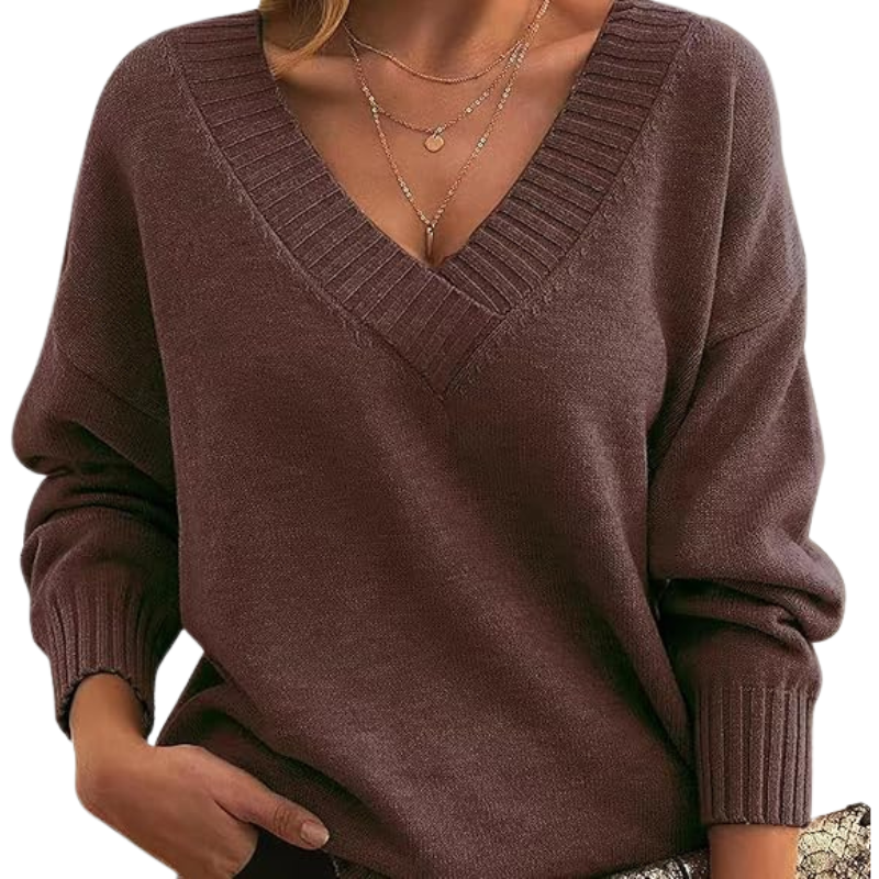 LILLIAN™ – Leichter V-Pullover