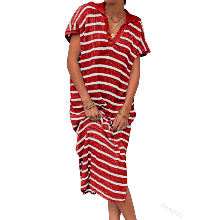 ODESSA™ - Sommerliches, elegantes Maxikleid mit Schlitz