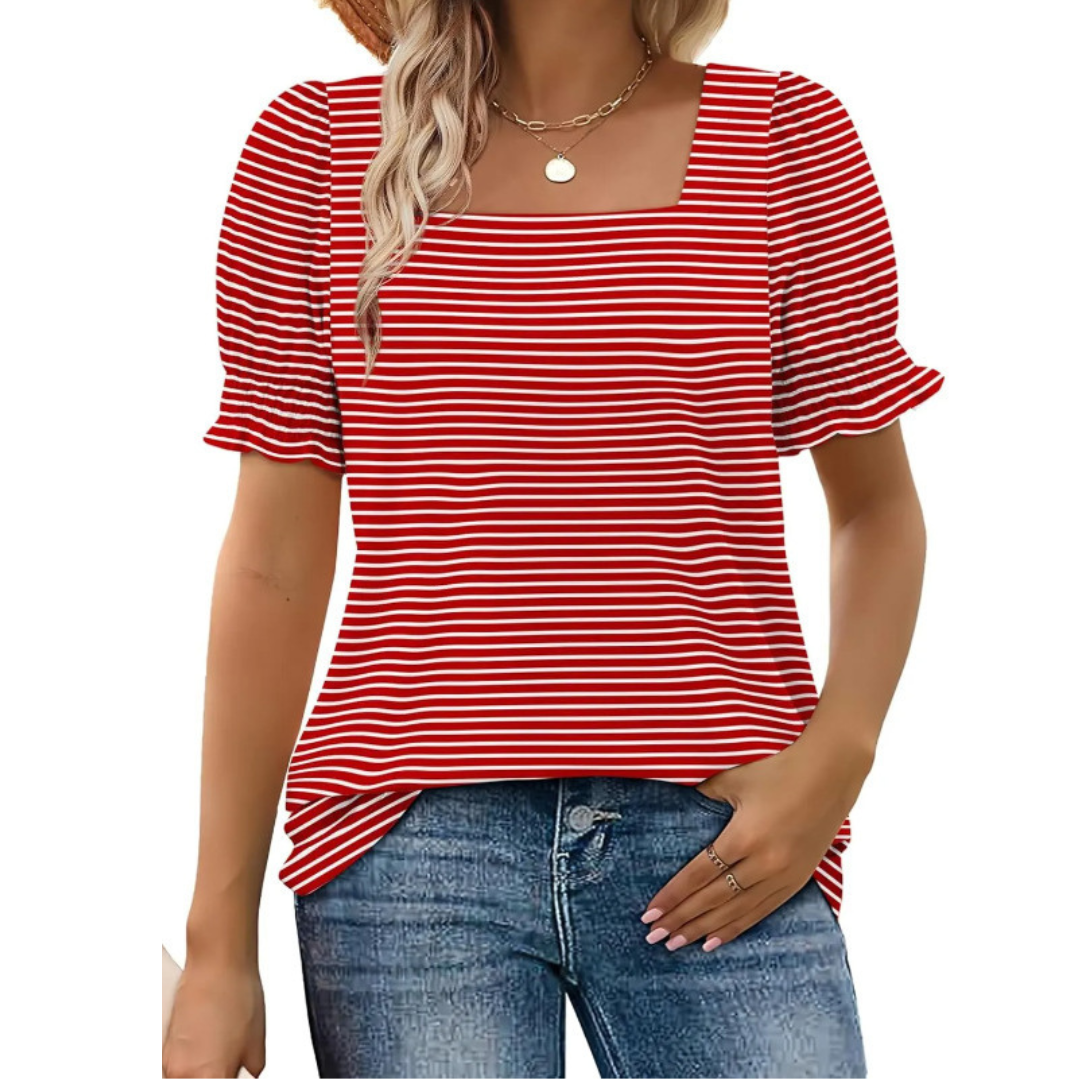 JOSEPHINE™ - Leichtes Sommer-Essential mit Rüschenärmeln