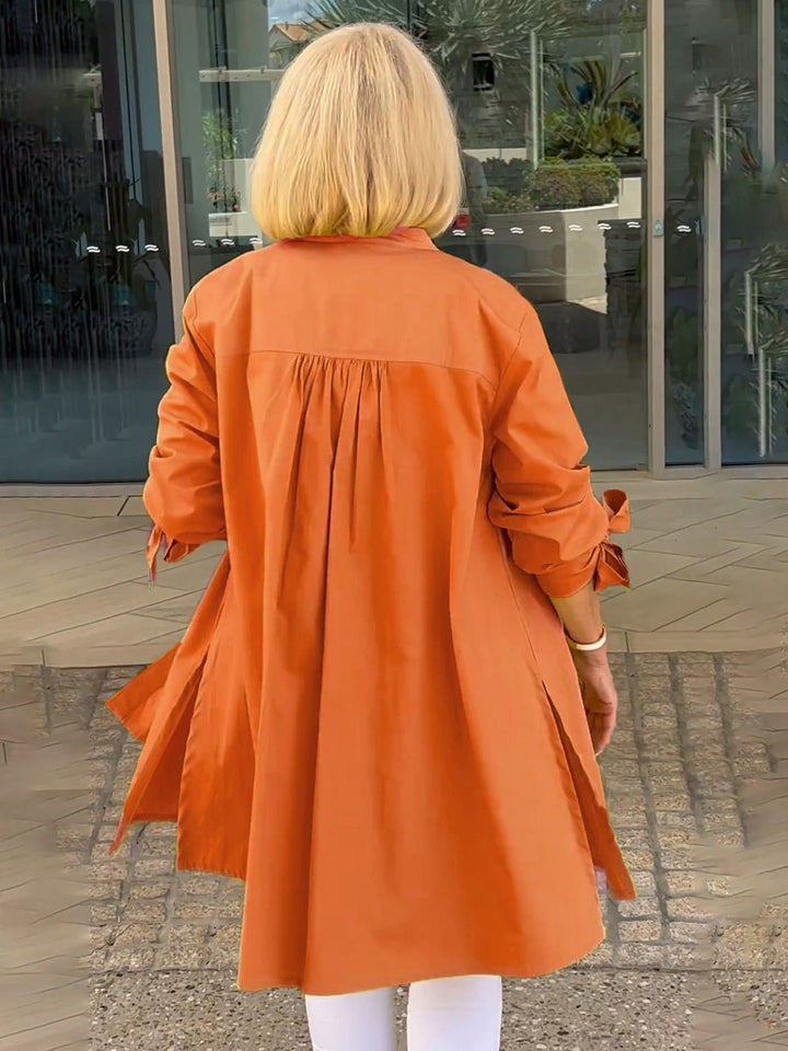 CÉLINA™ - Edle Long-Hemdjacke