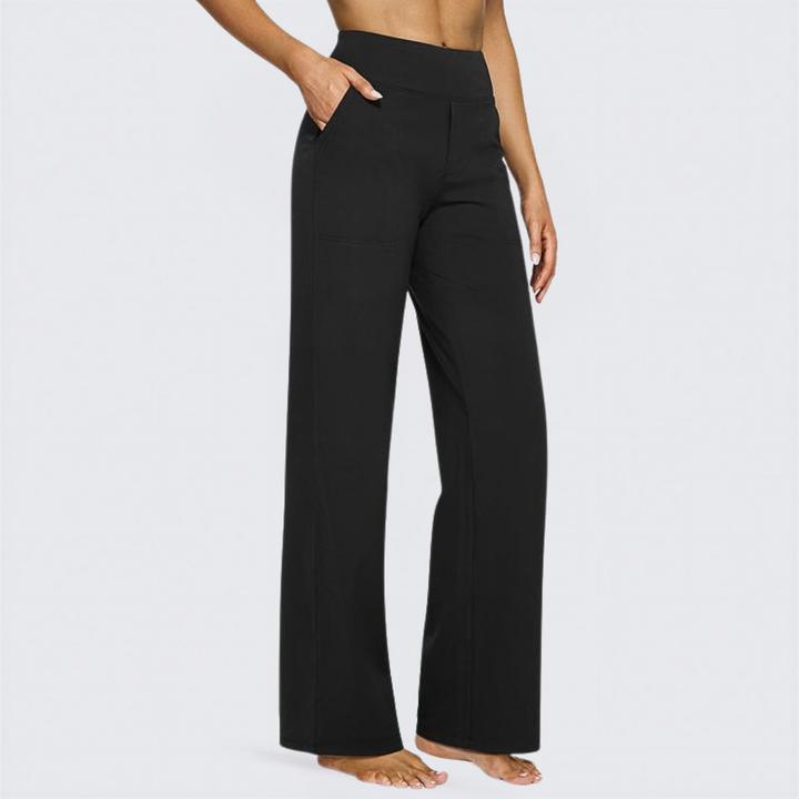 WHITNEY™ - Bequeme High-Waist-Hose mit weitem Bein für Yoga und Outdoor-Spaß