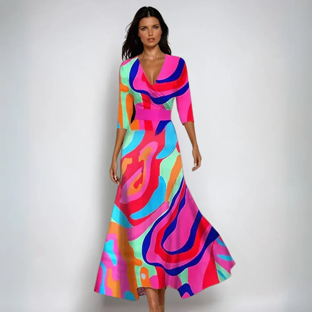 JOCELYN™ - Raffiniertes Blumenkleid