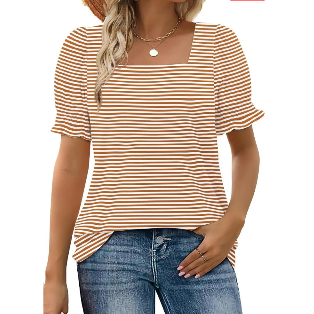 JOSEPHINE™ - Leichtes Sommer-Essential mit Rüschenärmeln