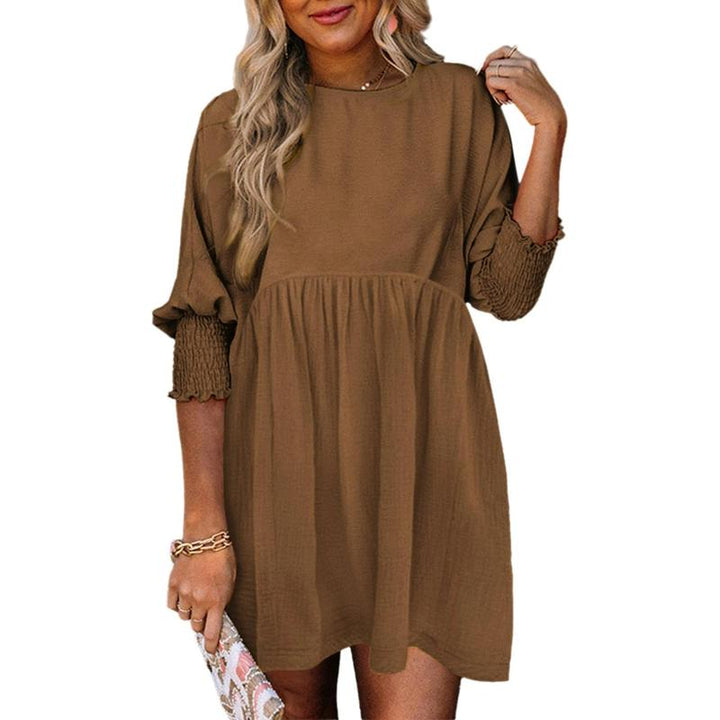 MIRASOL™ – Legeres Minikleid mit Rundhalsausschnitt und lockerer Passform