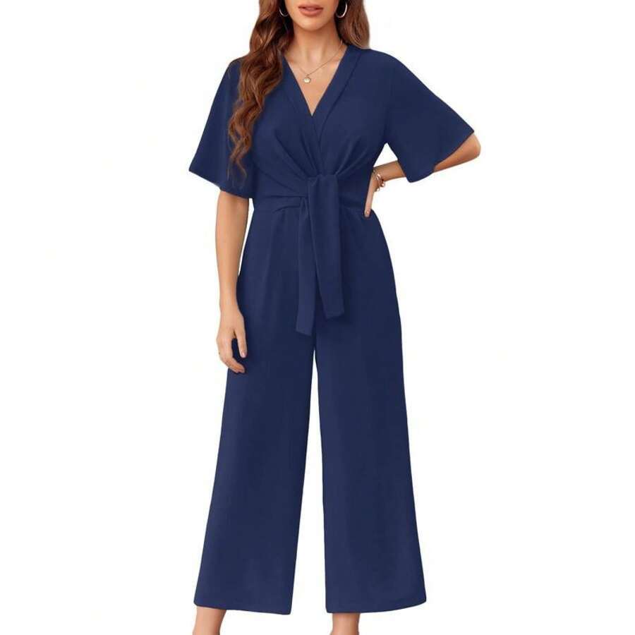 GABRIELLA™ - Elegante Sommer-Jumpsuits zum Binden