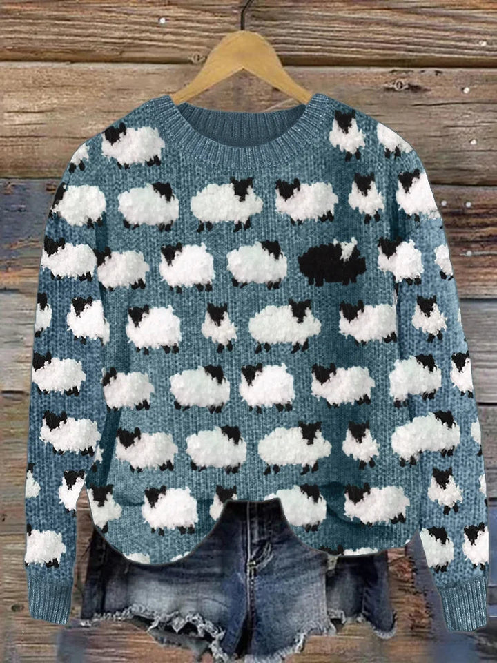 ELIANA™ – Ausgefallener Strickpullover