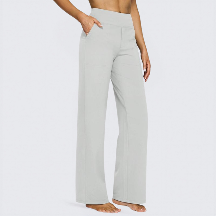 WHITNEY™ - Bequeme High-Waist-Hose mit weitem Bein für Yoga und Outdoor-Spaß