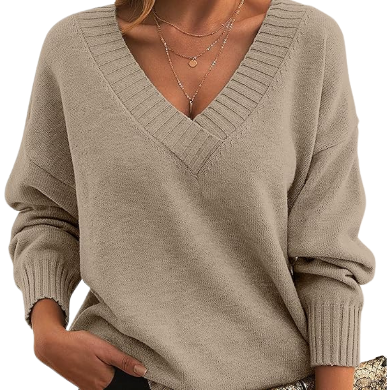 LILLIAN™ – Leichter V-Pullover