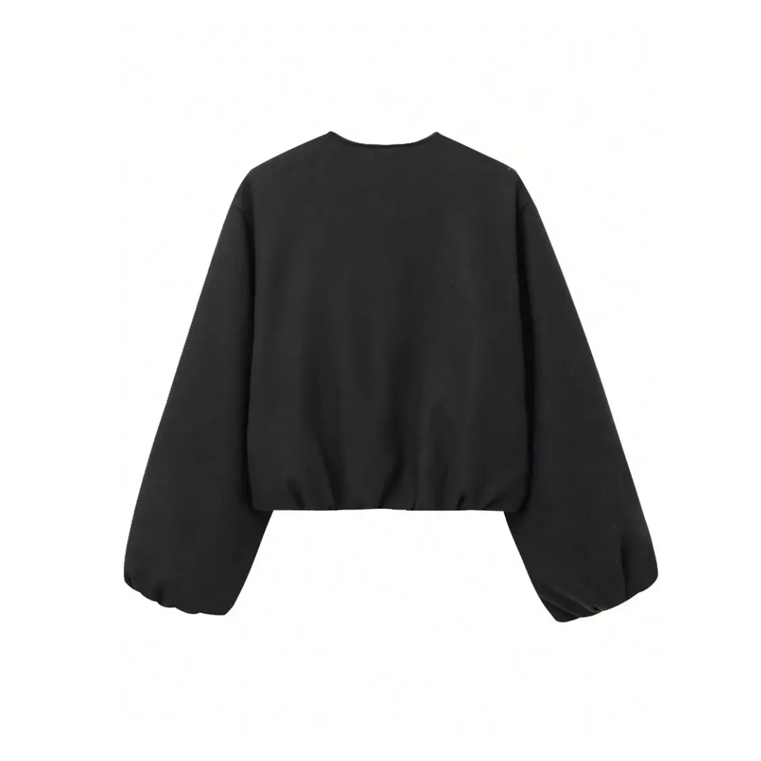 LENNON™ – Street-Style Webjacke mit Laternenärmeln