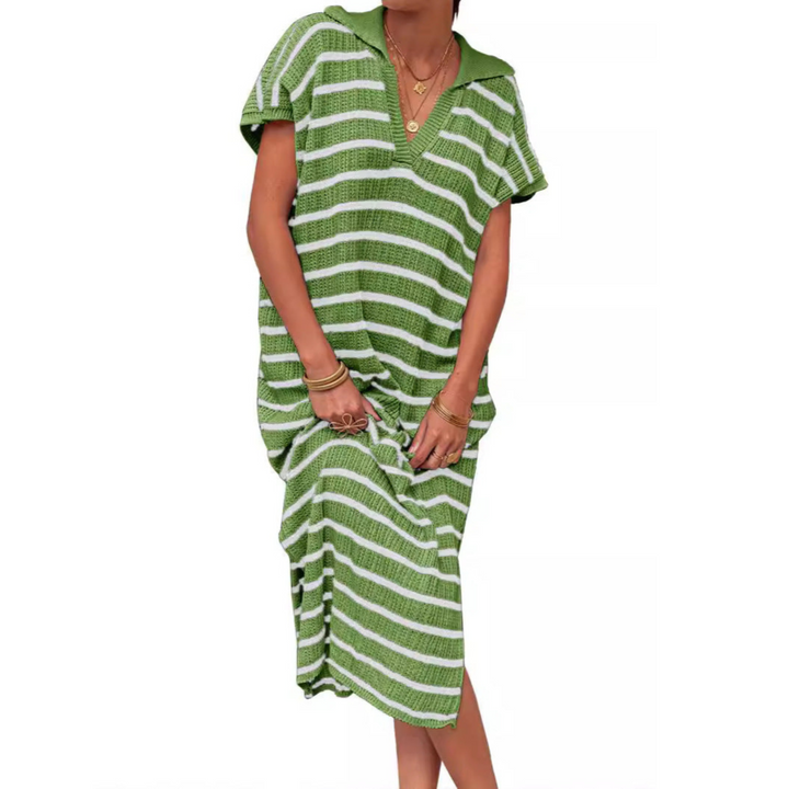ODESSA™ - Sommerliches, elegantes Maxikleid mit Schlitz