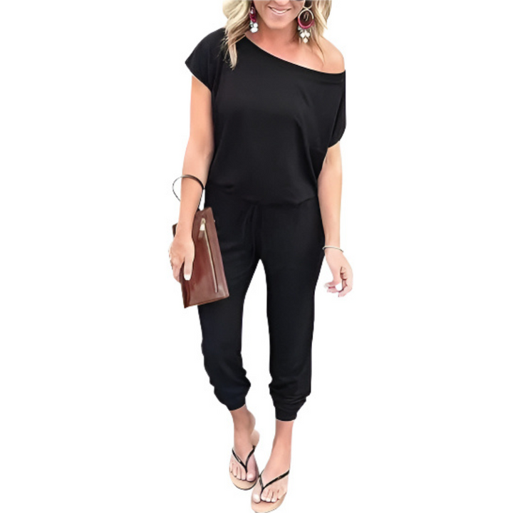 ADELFA™ – Müheloser Off-Shoulder Lounge-Overall für den Sommer