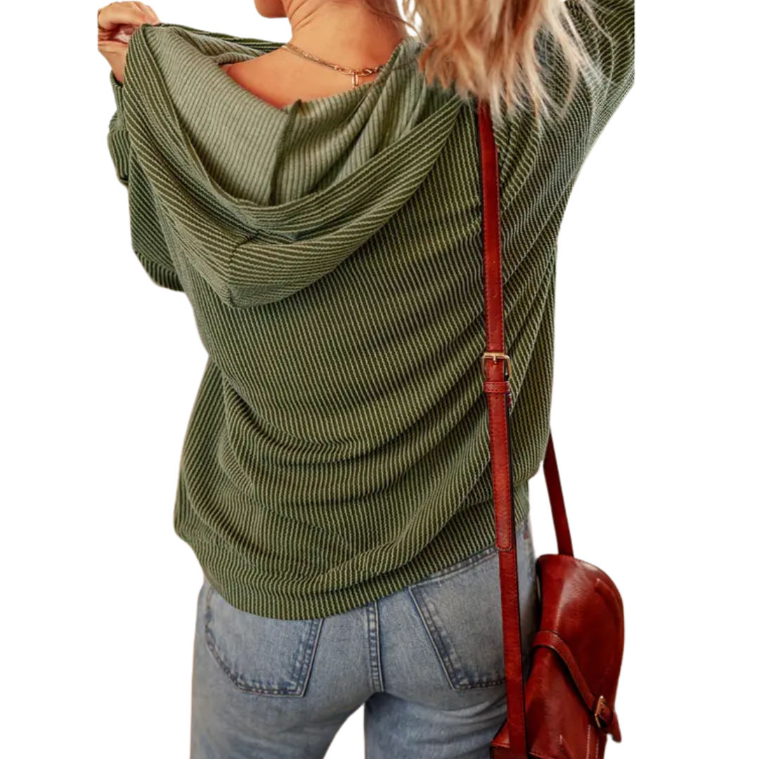 JESSA™ – Entspannter Kapuzenpullover mit gedrehter Naht