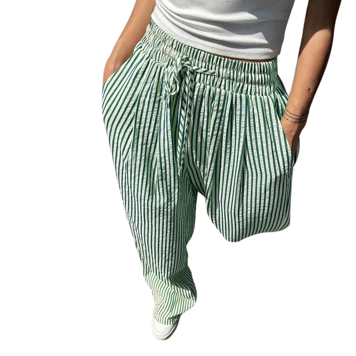 BELINDA™ – Klassische gestreifte Sommerhose