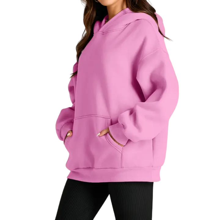 BREELAN™ – Gemütlicher Oversized-Fleece-Kapuzenpullover