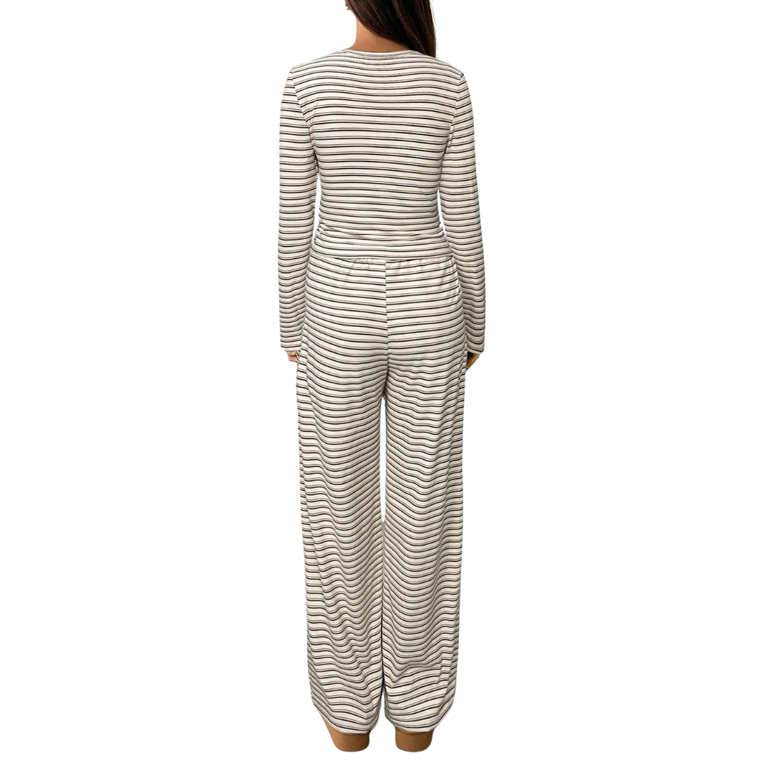 REEVE™ – Gestreiftes Relaxed Loungewear Set