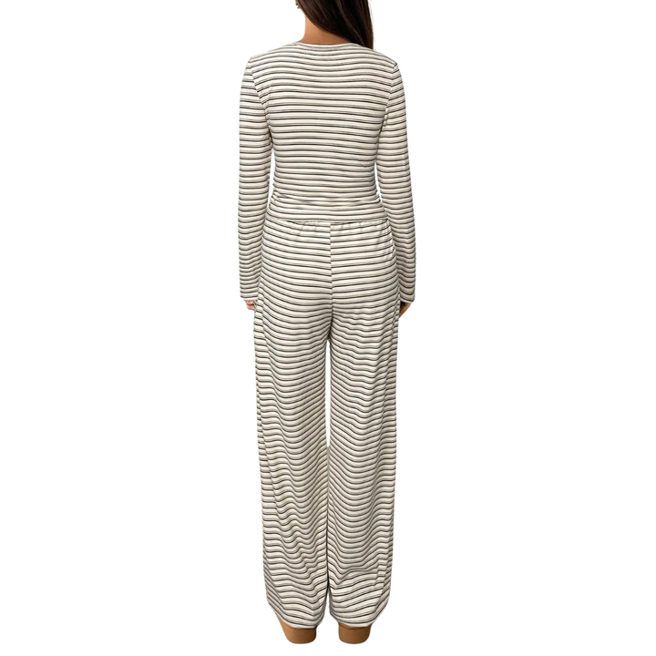 REEVE™ – Gestreiftes Relaxed Loungewear Set