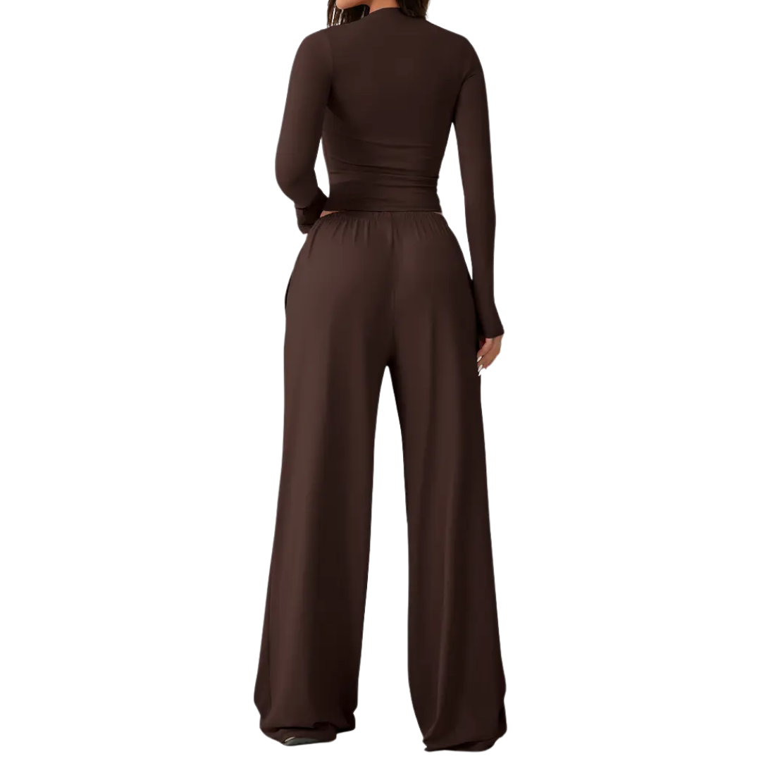 WREN™ – Pyjama-Set aus weichem Loungewear mit Kordelzug