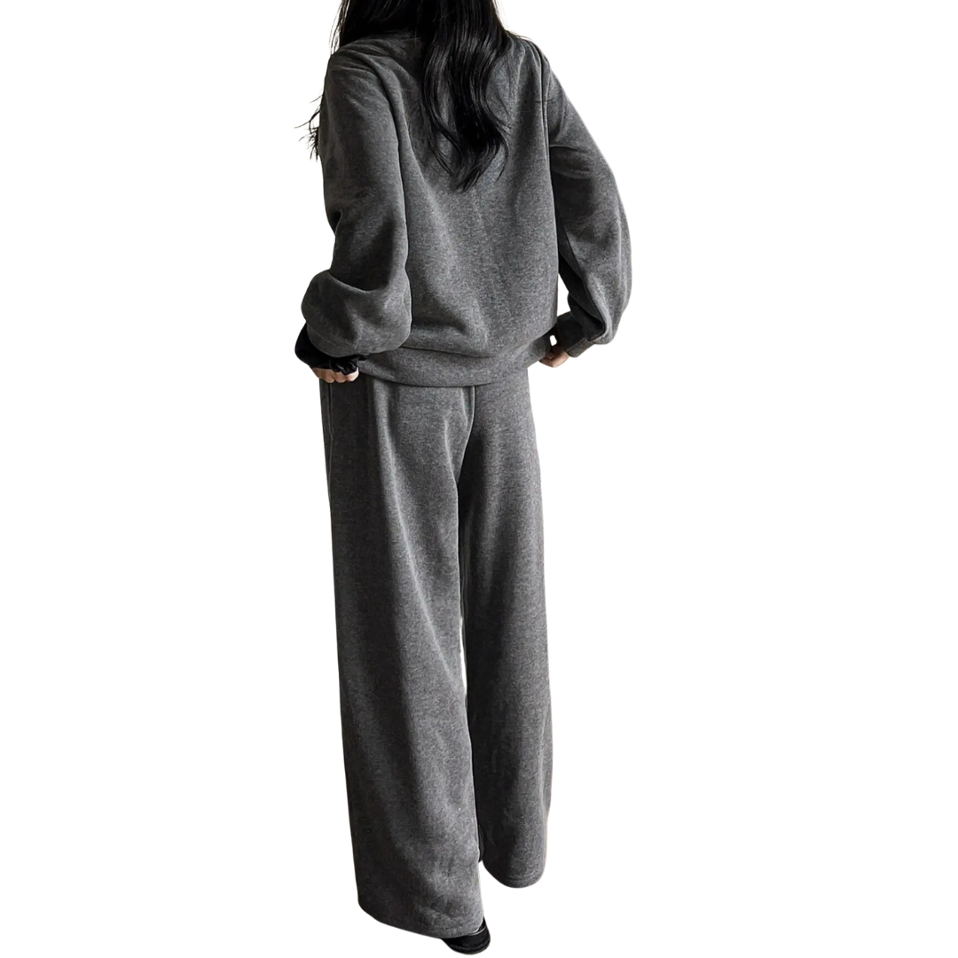 BLAKE™ – Kuscheliges Athleisure-Zweiteiler-Set mit Reißverschluss