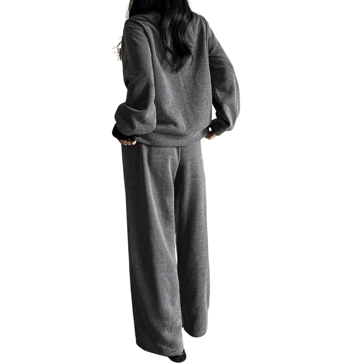 BLAKE™ – Kuscheliges Athleisure-Zweiteiler-Set mit Reißverschluss