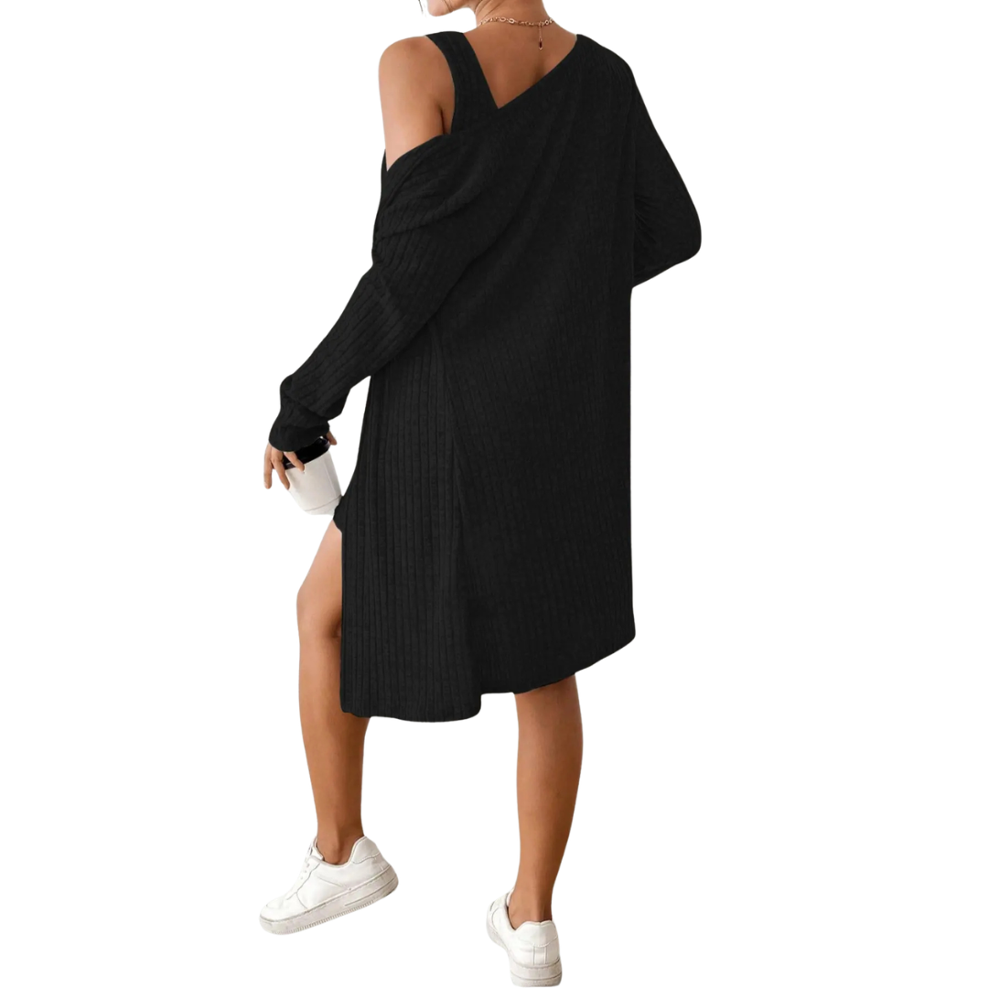 GRACIE™ – Ärmelloser, figurbetonter Lounge-Zweiteiler