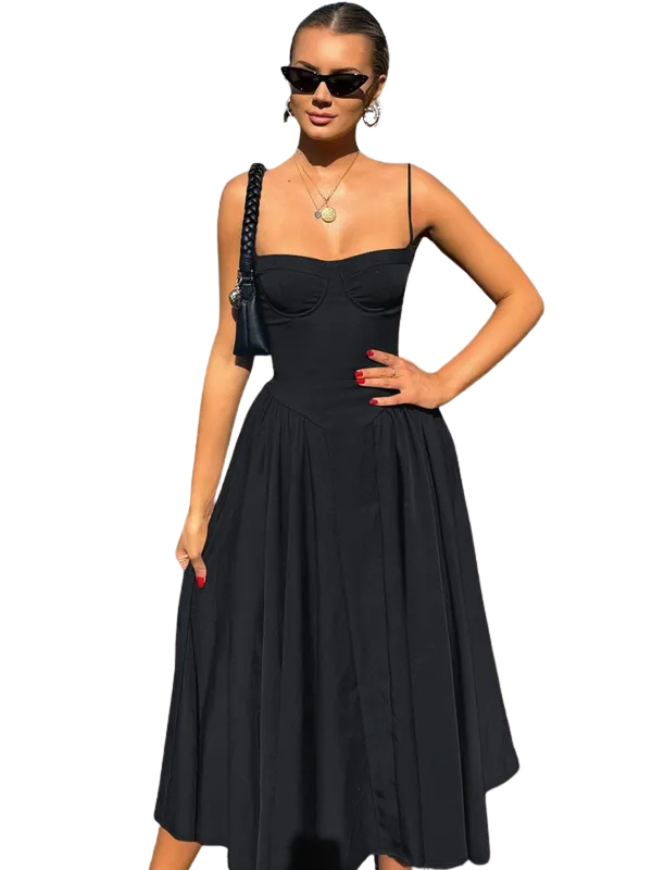 SEREN™ – Figurbetontes rückenfreies Kleid