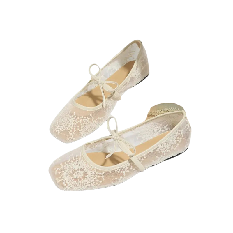 CANDACE™ – Elegante Ballerinas mit eckiger Zehenpartie