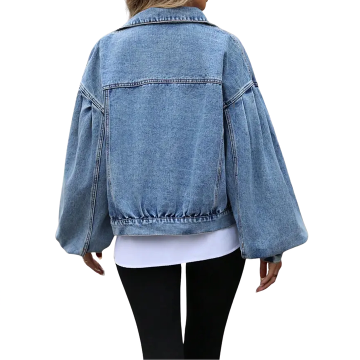 RICKI™ – Lässige, Used Street Jeansjacke