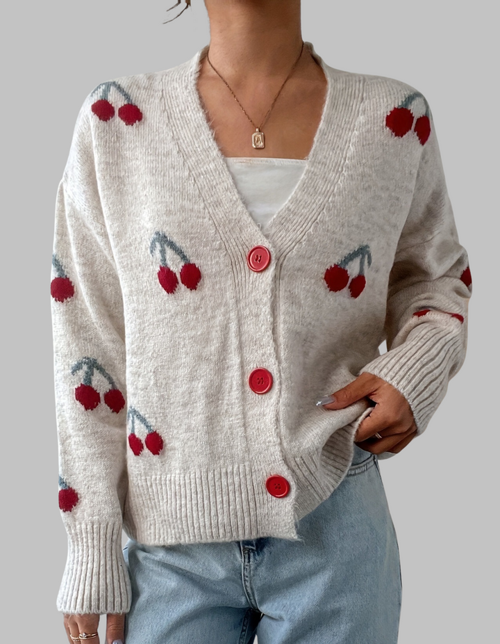 RASHA™ - Eleganter Cardigan mit Knopfleiste und langen Ärmeln