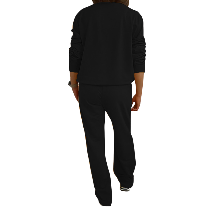 RAEWYN™ – Gemütlicher zweiteiliger Sweatshirt-Anzug mit Reißverschluss