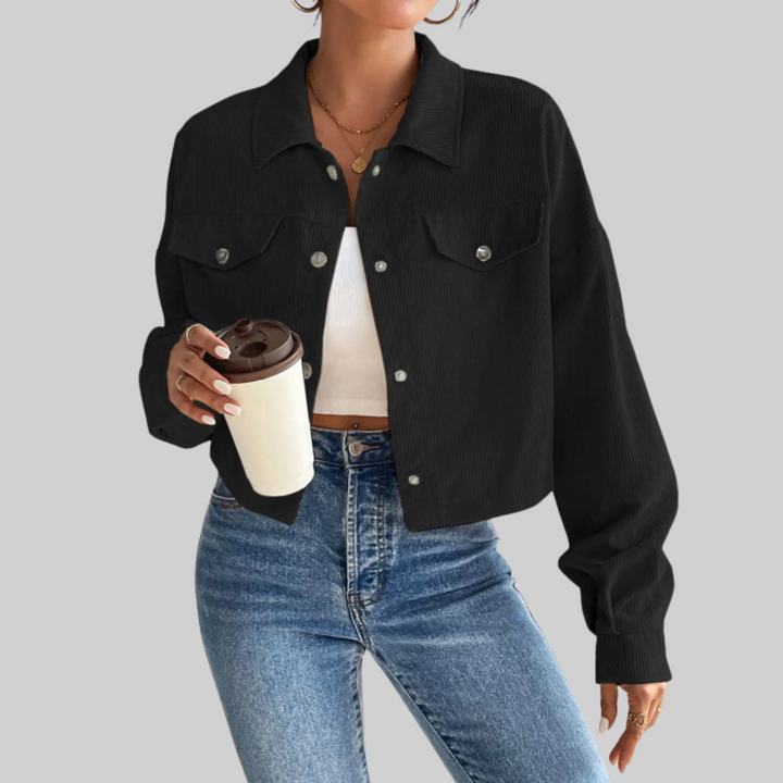 ESTRELLA™ – Klassische Jacke mit Hemdkragen und Knopfleiste