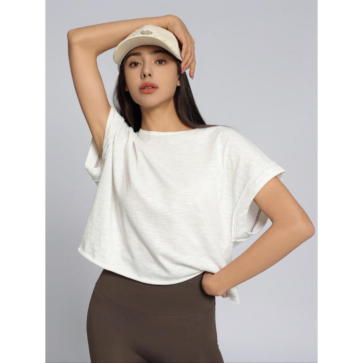 SEREIA™ – Damen-Oberteil mit Cut-Out-Saum für jeden Tag