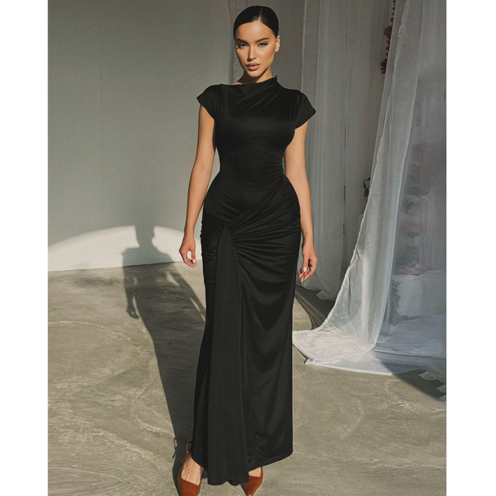 NICOLET™ - Figurbetontes Abendkleid zum Binden