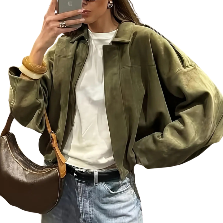 ALEENA™ – Militärjacke mit lässiger Passform